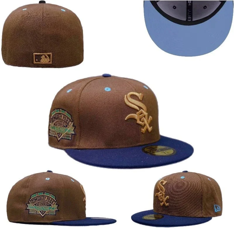 New Era New Era 59FIFTY Chicago White Sox Brown Cap Brown - 1