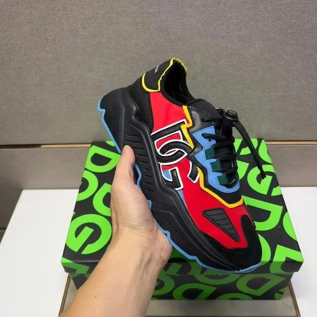 DSQUARED2 DSQUARED2 Icon Red/Black/Blue/Yellow Sneakers Red