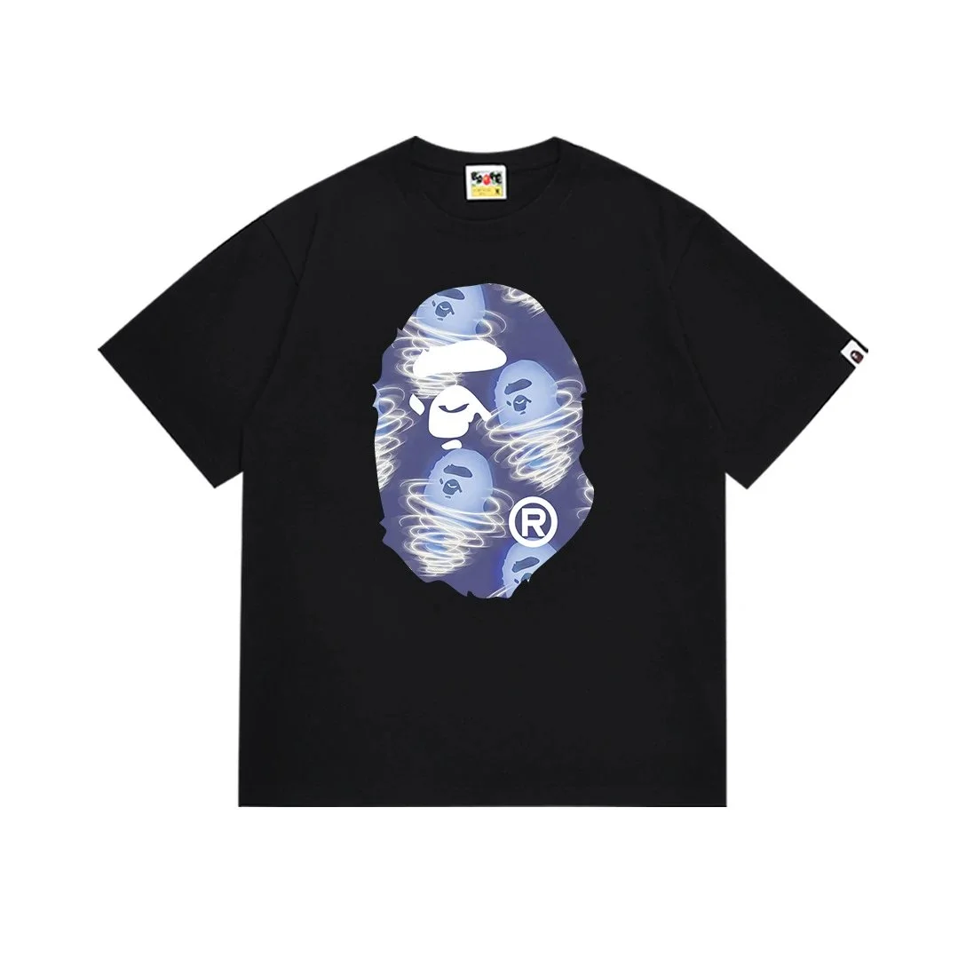 A Bathing Ape A Bathing Ape BAPE STA Black T-Shirt Black - 1