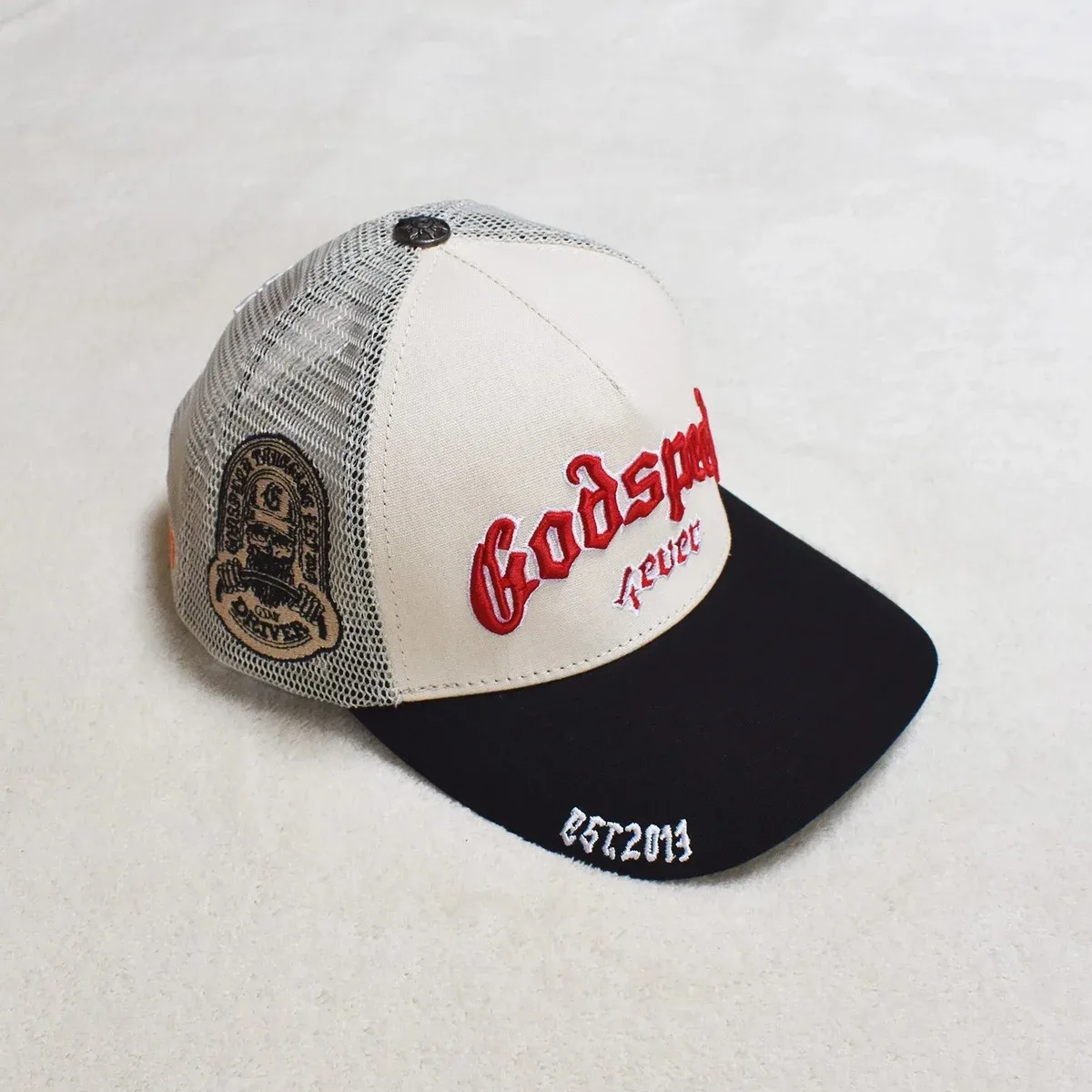 Other Godspeed Ever GS002 Beige/Black Trucker Hat Beige - 1