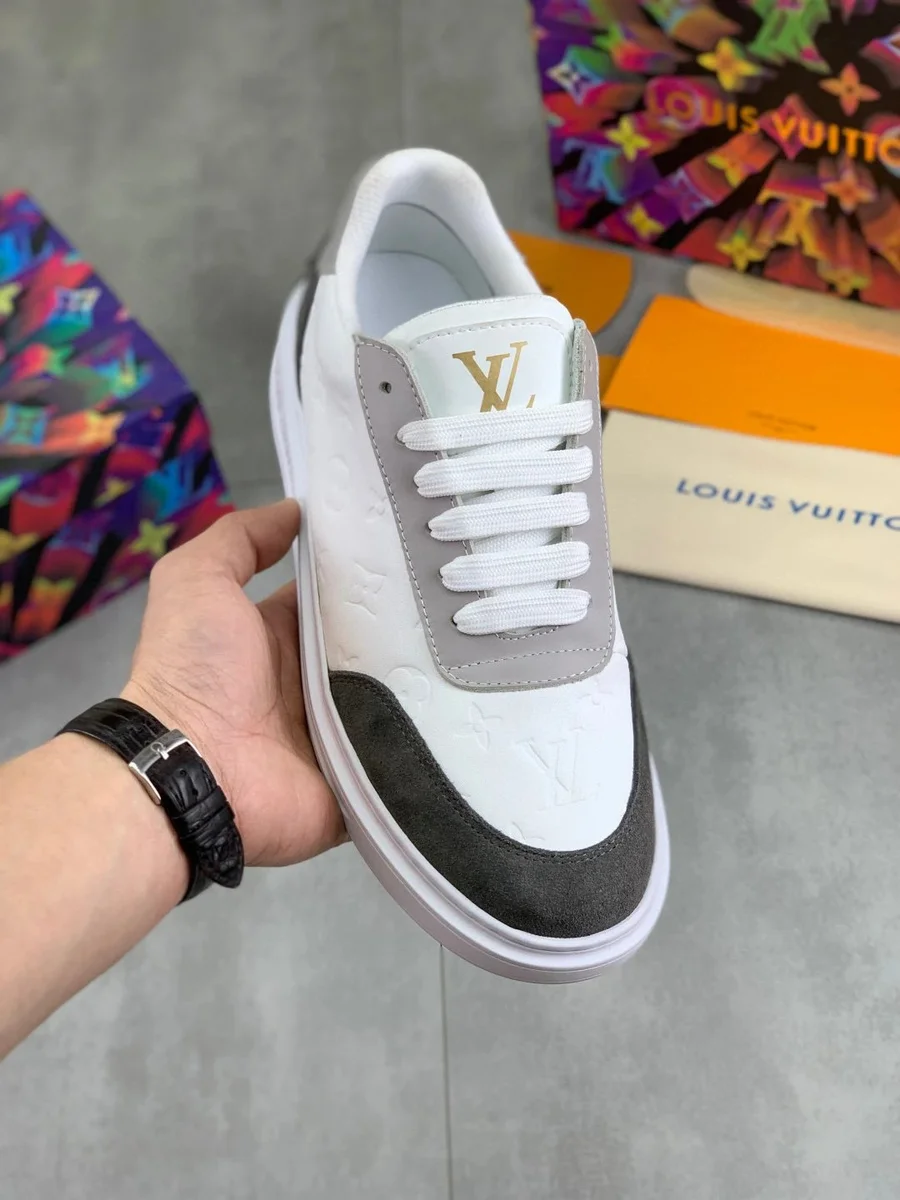 Louis Vuitton LV Trainer bílo/šedé tenisky