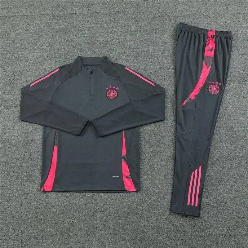 Adidas Adidas Classic Football Black/Pink Tracksuit Black - 1