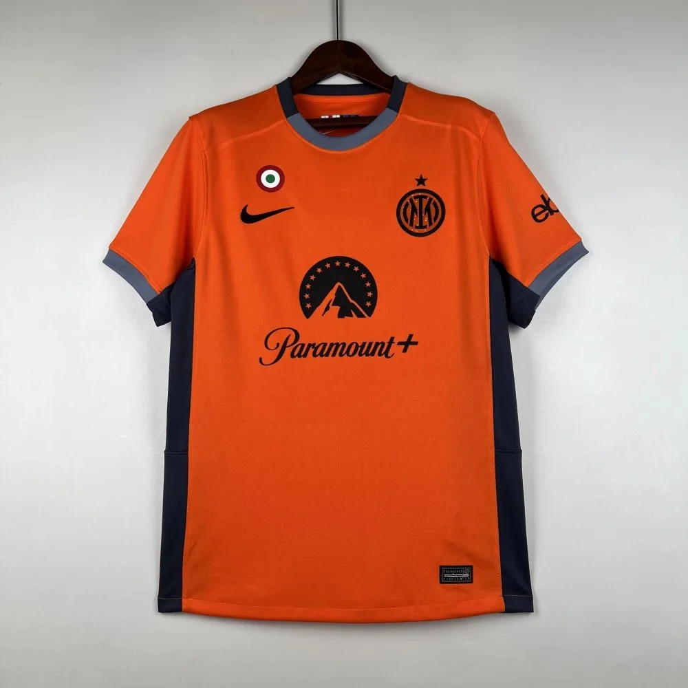 Nike Nike Serie A Inter Milan Orange Soccer Jersey Orange
