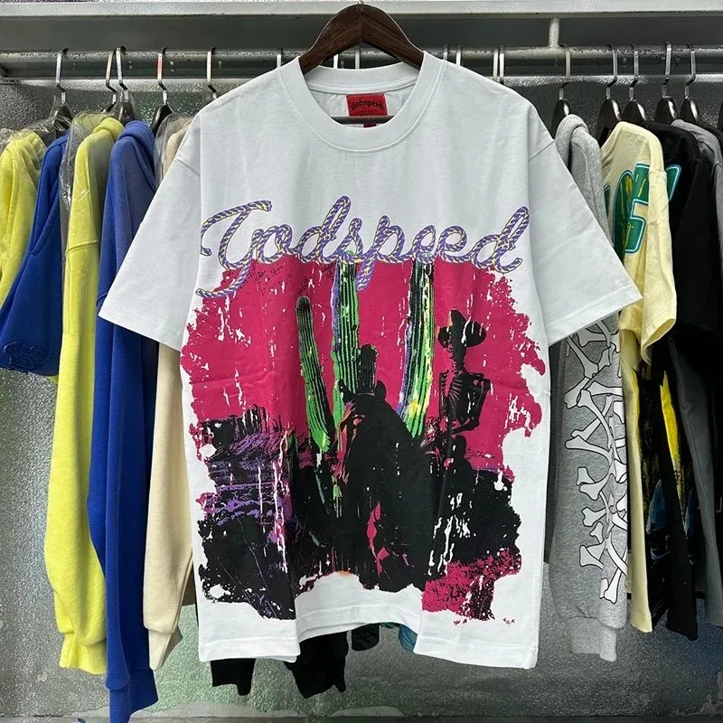 Godspeed Godspeed Godspeed White T-Shirt White - 1