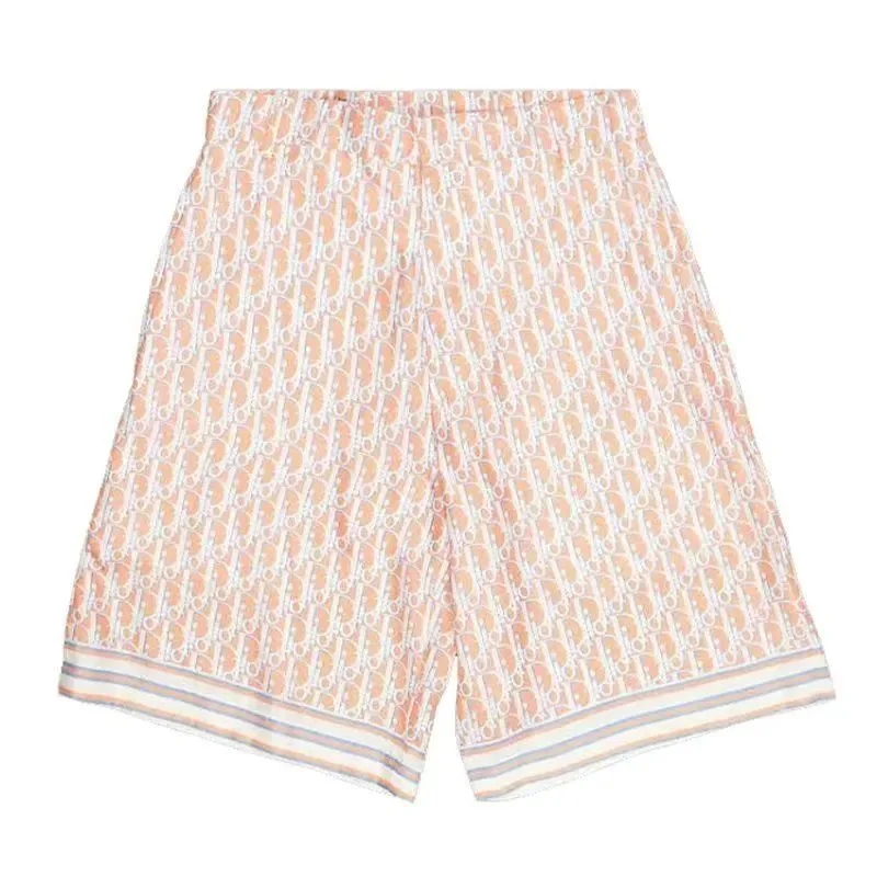 Dior Dior Dior Oblique Beige/White Shorts Beige