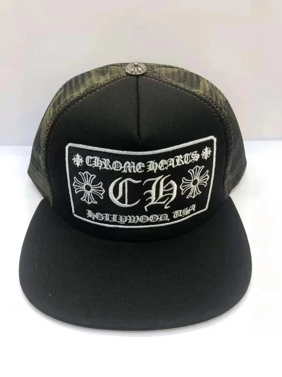 Chrome Hearts Chrome Hearts CH Hollywood Cap Black Black - 1