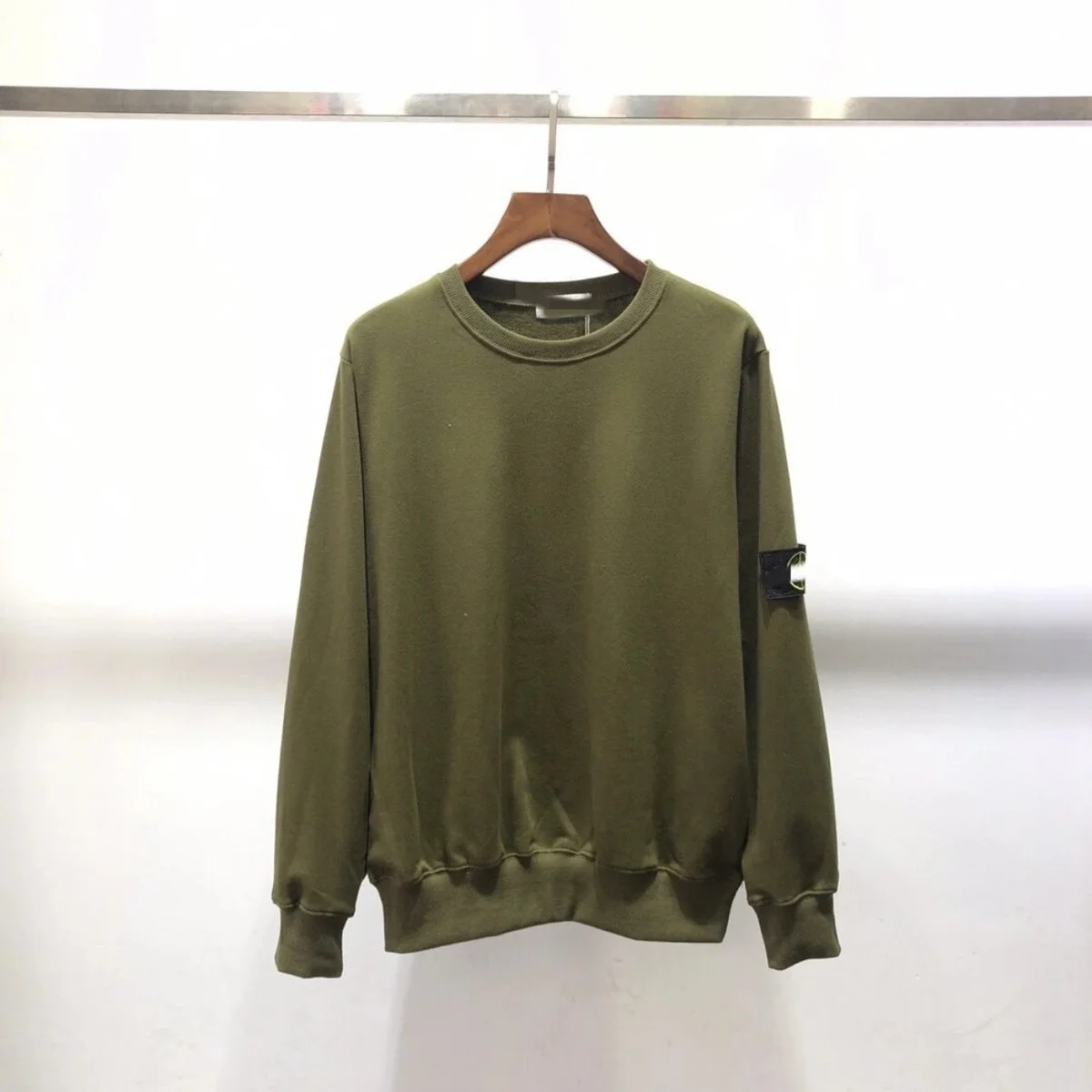 Stone Island Stone Island Crewneck Sweatshirt Military Green Green
