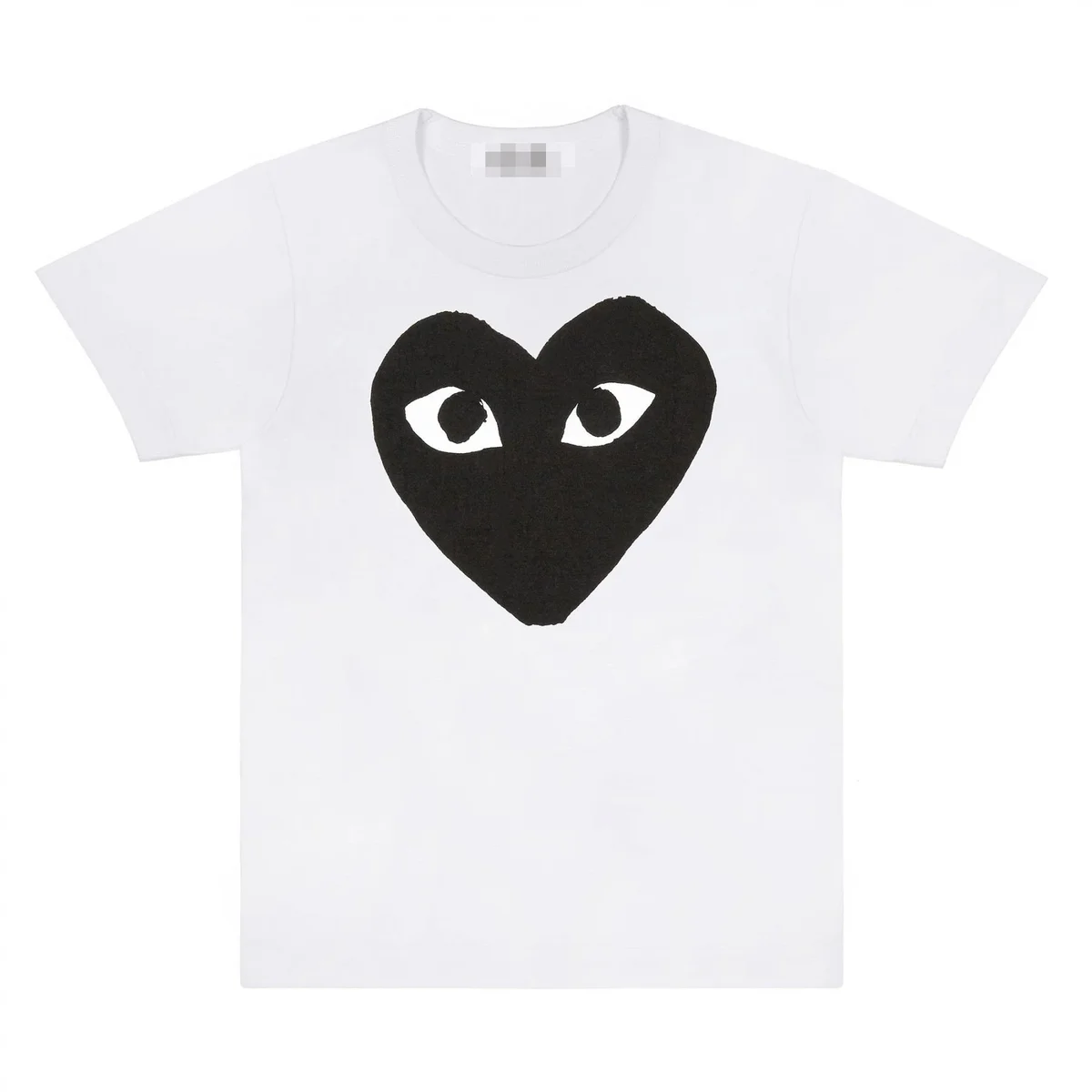 Comme des Garçons Comme des Garçons White Heart Logo T-Shirt White - 1