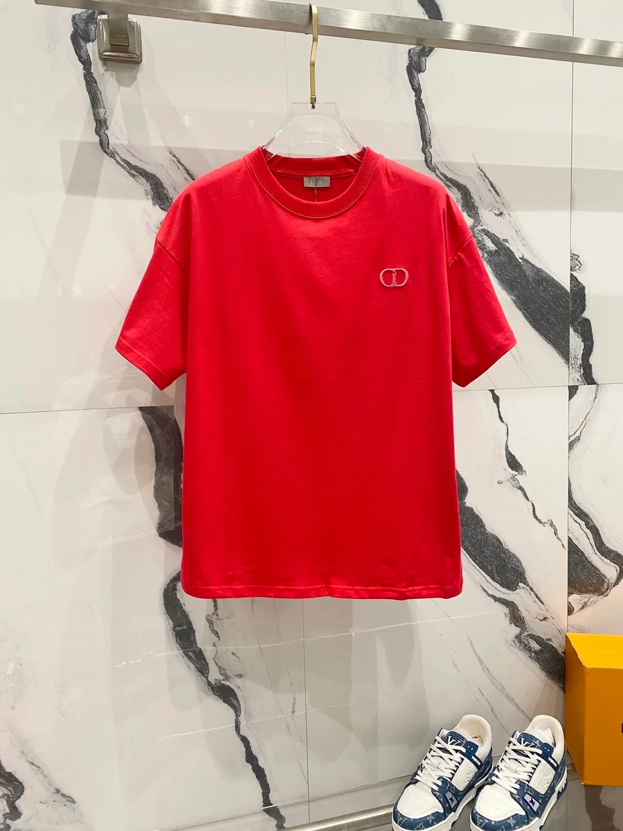 Dior Dior CD Logo Red T-Shirt Red