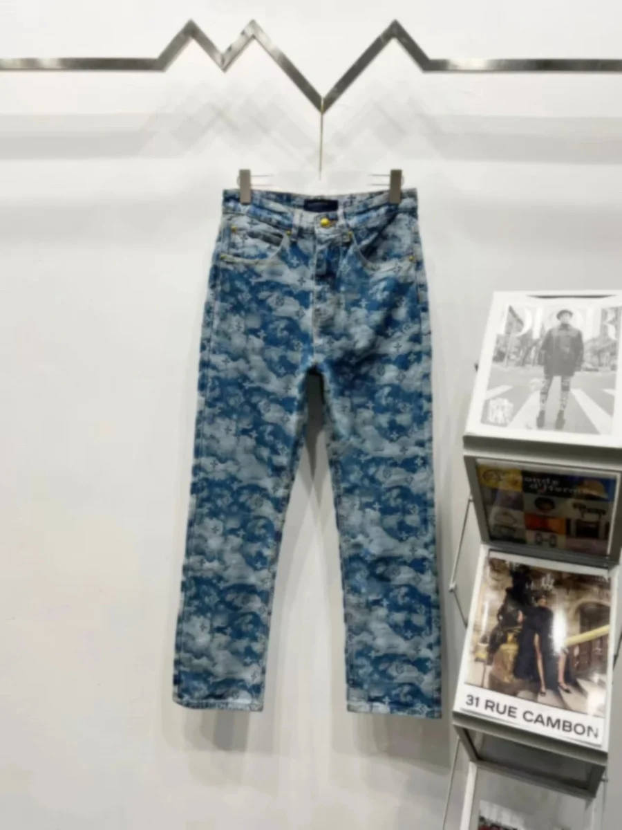 Louis Vuitton Louis Vuitton Monogram Blue Jeans Blue