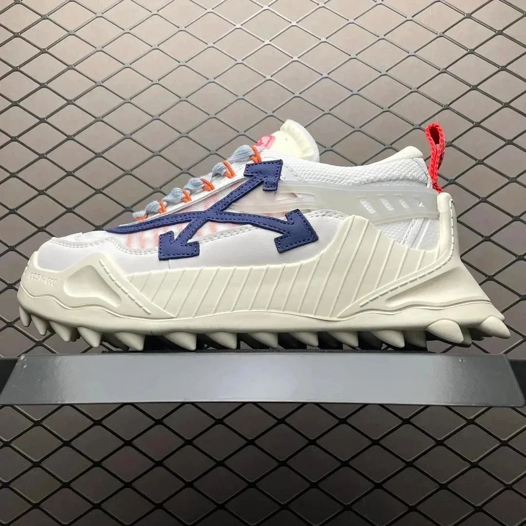 Off-White Off-White OW100 Shooter White Blue Red Sneakers White - 1