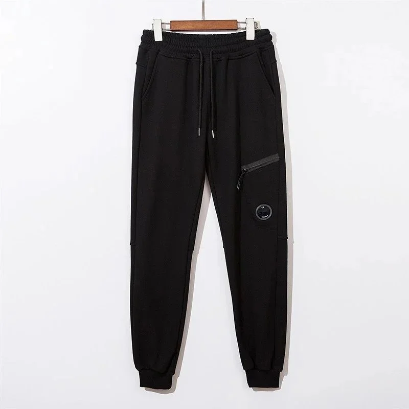 Other Black Solid Cargo Joggers Black - 1