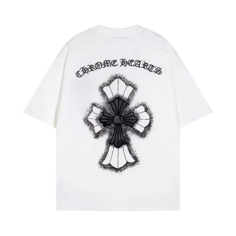 Chrome Hearts Chrome Hearts CH Cross White/Black T-Shirt White