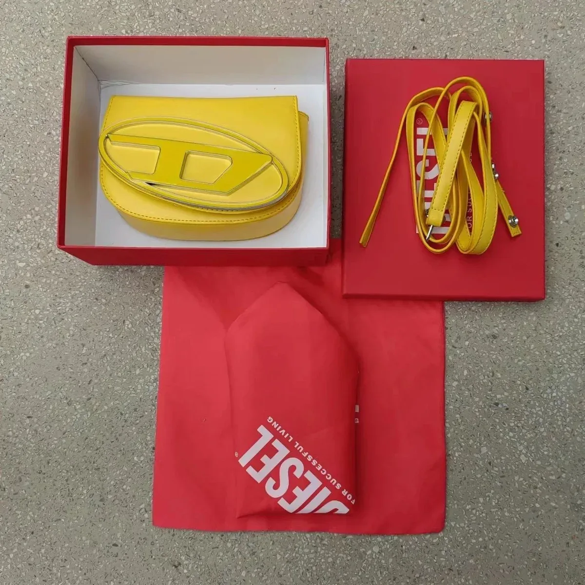 Diesel Diesel Just Pack Sunny Yellow Belt Bag Yellow