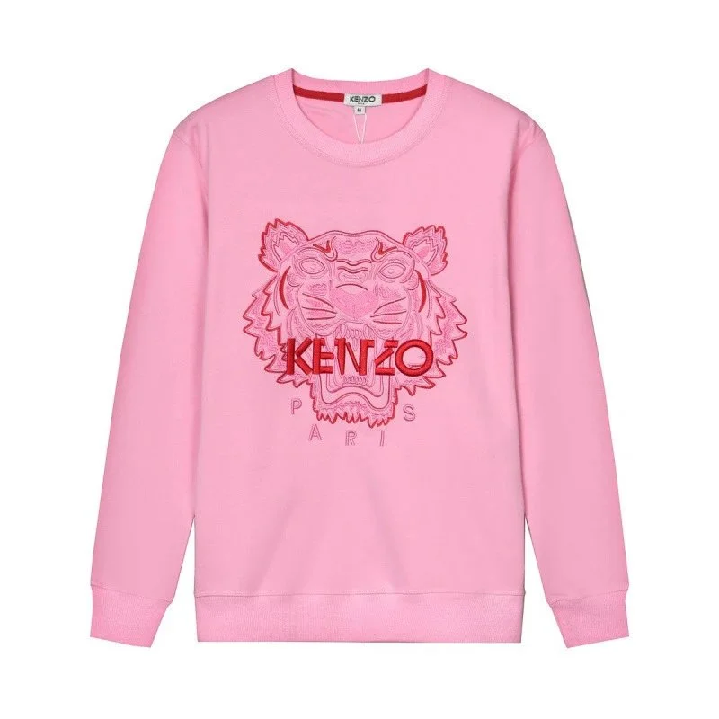Kenzo Kenzo Pink Tiger Head Sweatshirt KC-69 Pink - 1