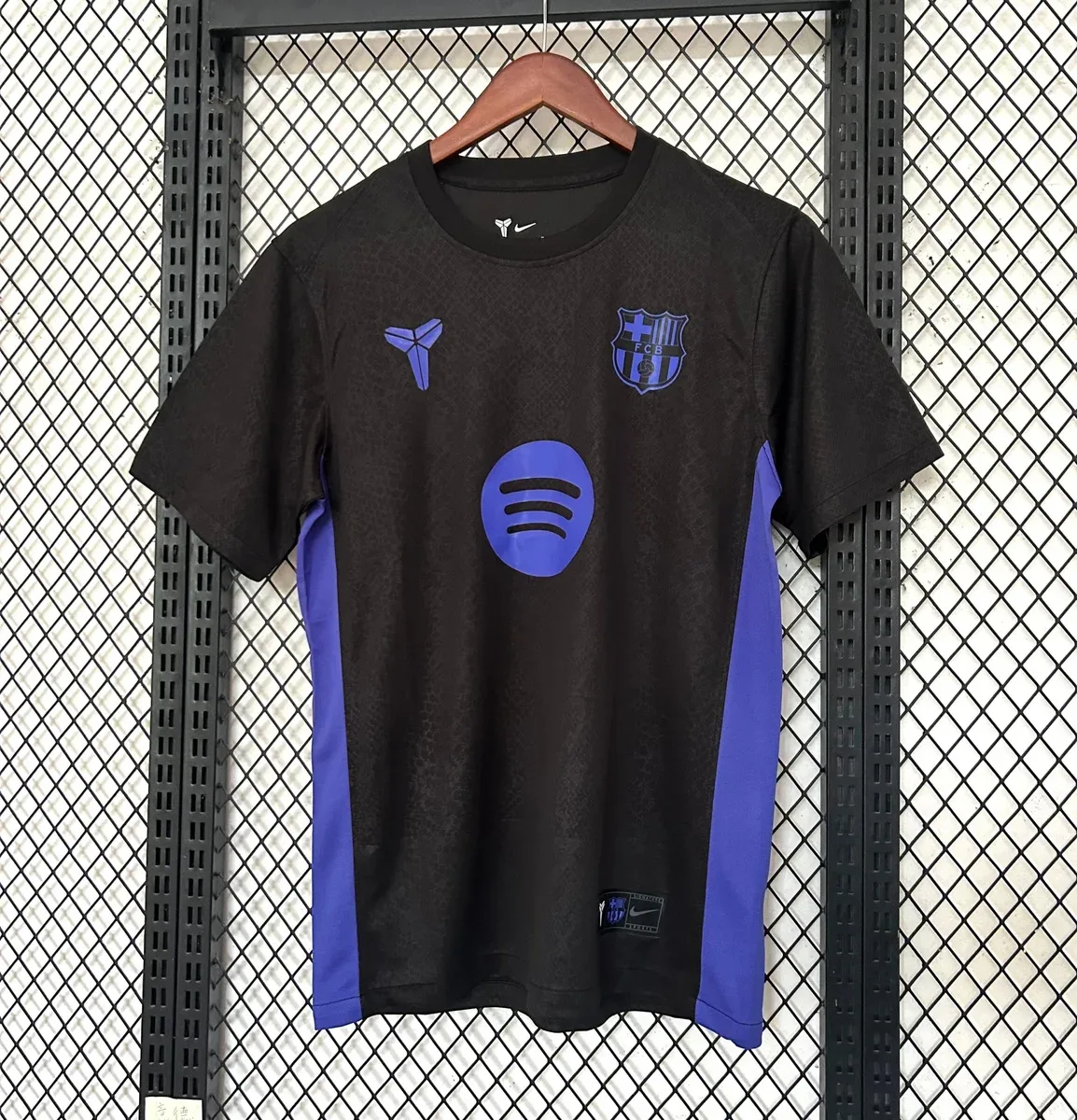 Nike Nike FC Barcelona Training Jersey Black/Blue Black - 1