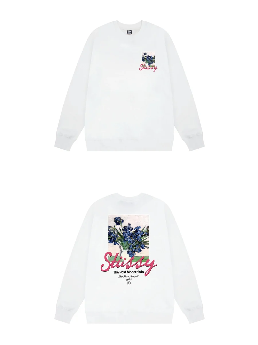 Stussy Stussy Stüssy The Post Modernists White Sweatshirt White - 1
