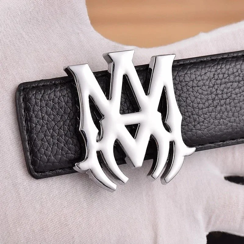 Other AM银扣荔枝纹 Belt Black - 1