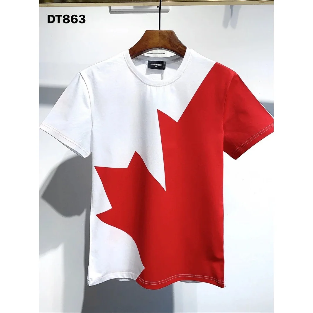 DSQUARED2 DSQUARED2 Maple Leaf T-Shirt Multicolor