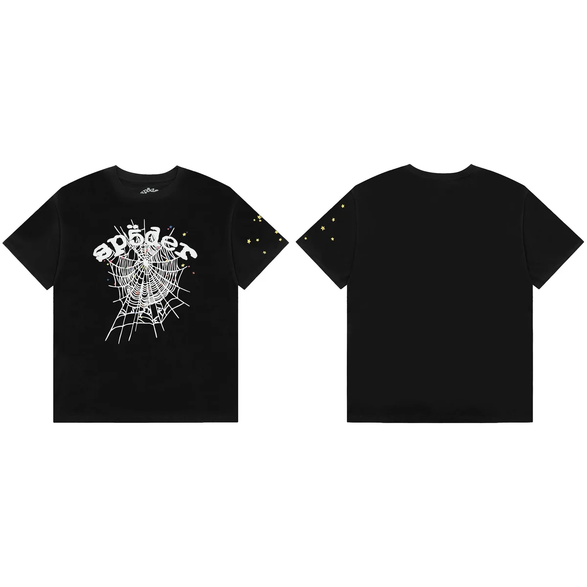Trapstar Trapstar Spider Web Black T-Shirt Black - 1