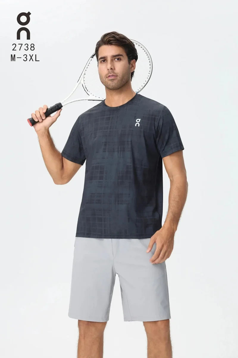 On Running On 2738 Black Sporty T-Shirt Black - 1