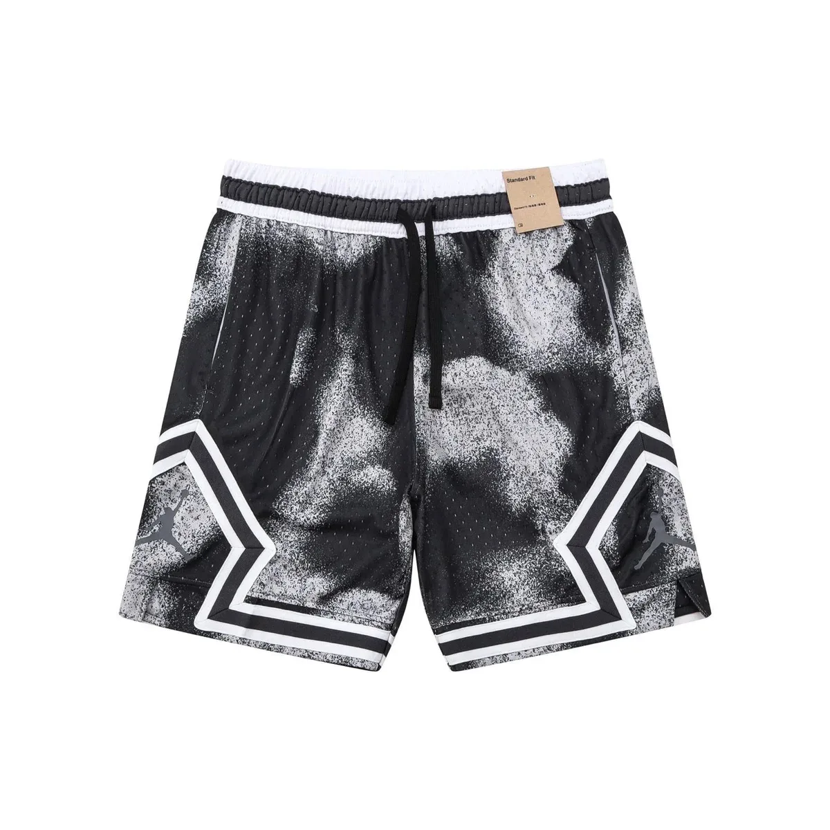 Nike Nike Air Jordan Jumpman Black/White Shorts Black - 1
