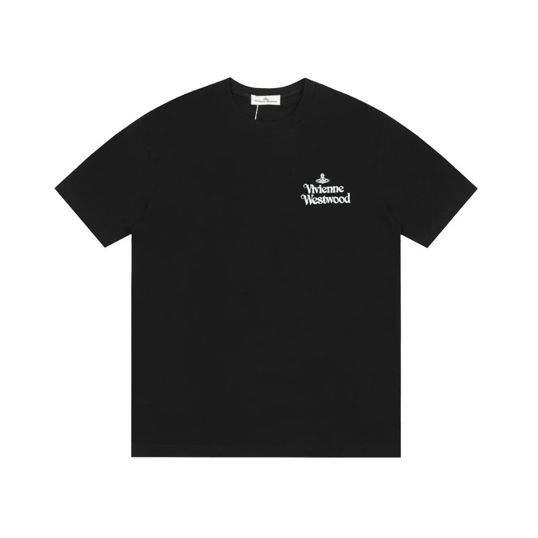Vivienne Westwood Vivienne Westwood Black Orb Logo T-Shirt Black - 1