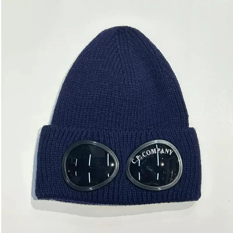 CP Company C.P. Company Goggle Navy Beanie Navy - 1