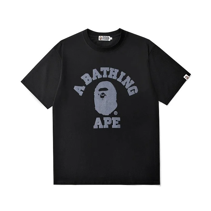 A Bathing Ape A Bathing Ape BAPE STA Black & Grey T-Shirt Black - 1
