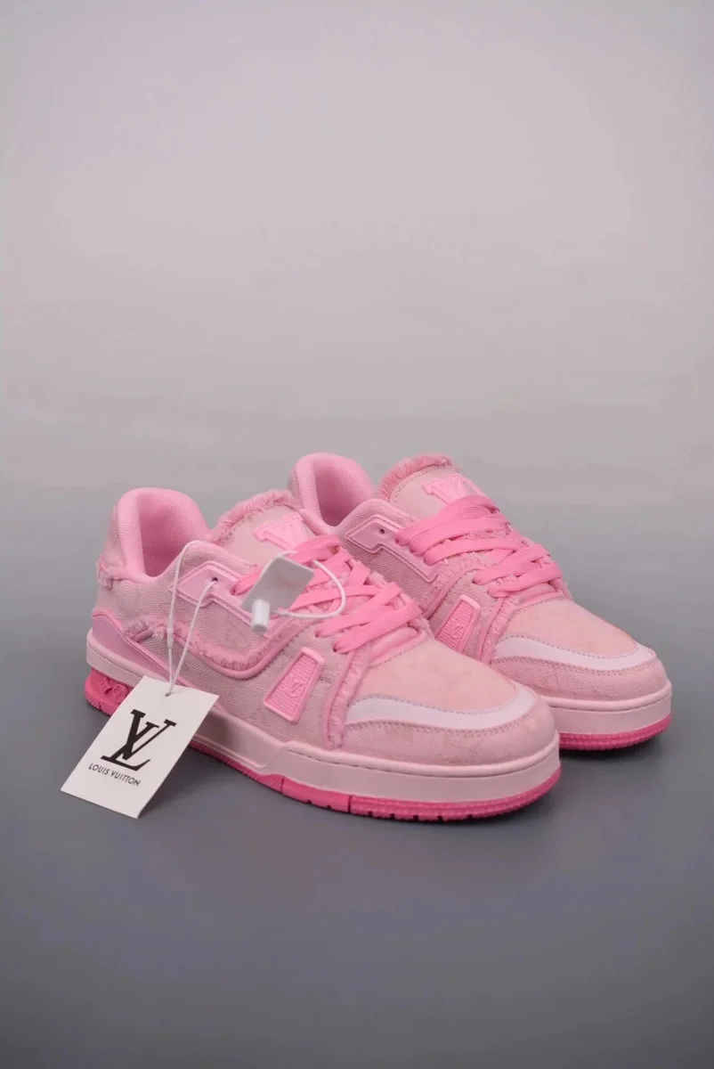 Louis Vuitton Louis Vuitton Monogram LV Trainer TX-11 Pink Sneakers Pink