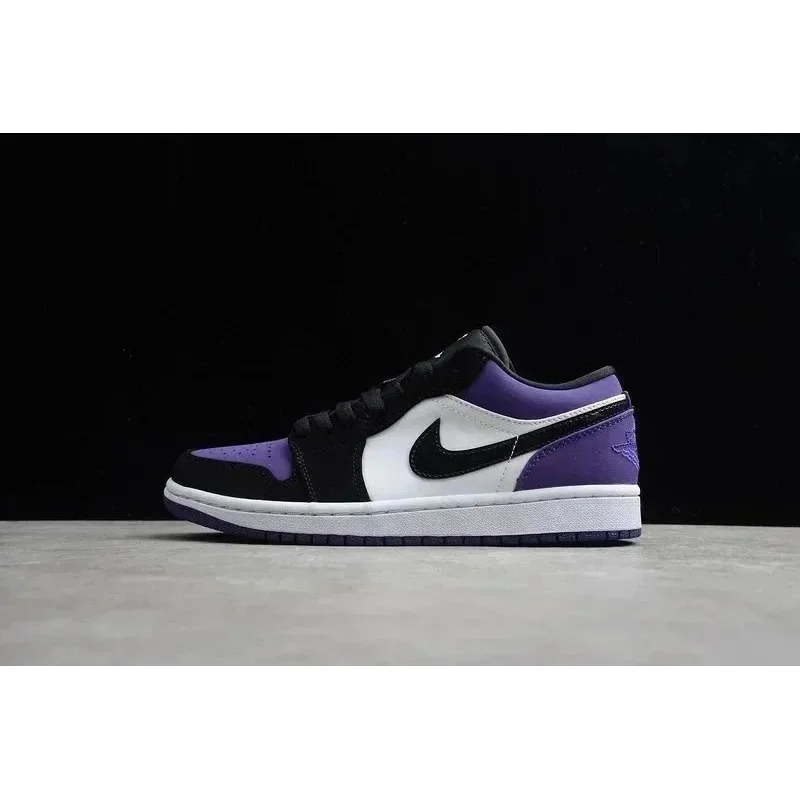 Nike Nike Air Jordan 1 Low Court Purple Sneakers Purple - 1