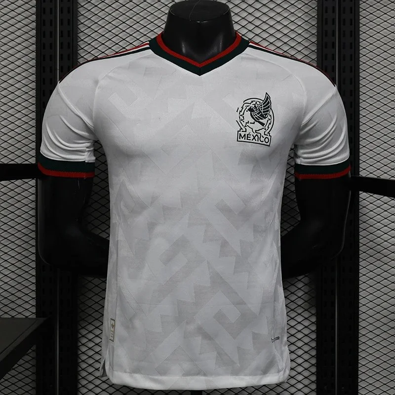 Adidas Adidas Mexico Away Jersey White/Red Soccer Shirt White - 1