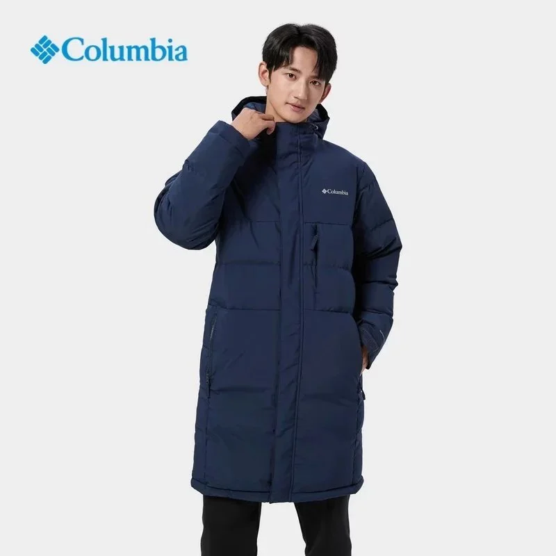 Columbia Columbia Navy Blue Parka Winter Coat Navy