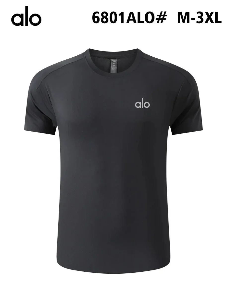 Alo Yoga Alo 6801ALO# Black T-Shirt Black - 1