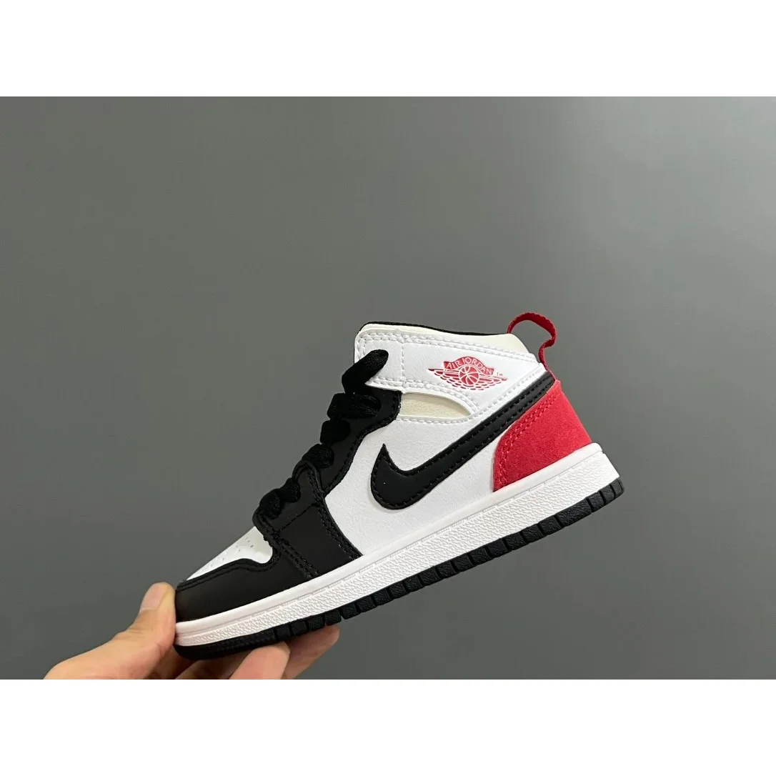 Jordan Jordan Air Jordan 1 BB-04 Black/White/Red Sneakers Multicolor