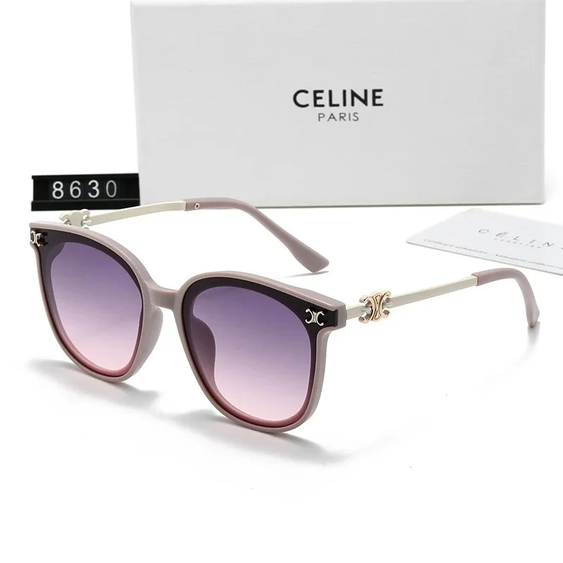 Celine Celine Classic Logo Gradient Purple Sunglasses Purple - 1
