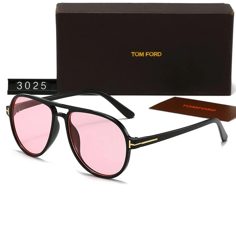 Tom Ford Tom Ford Iconic Pink Aviator Sunglasses Pink