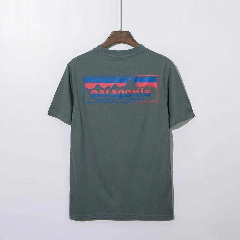 Patagonia Patagonia P-6 Logo Olive Green T-Shirt Green - 1