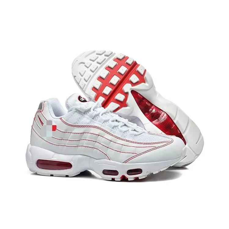 Nike Nike Air Max 95 Sail/University Red Sneakers White - 1