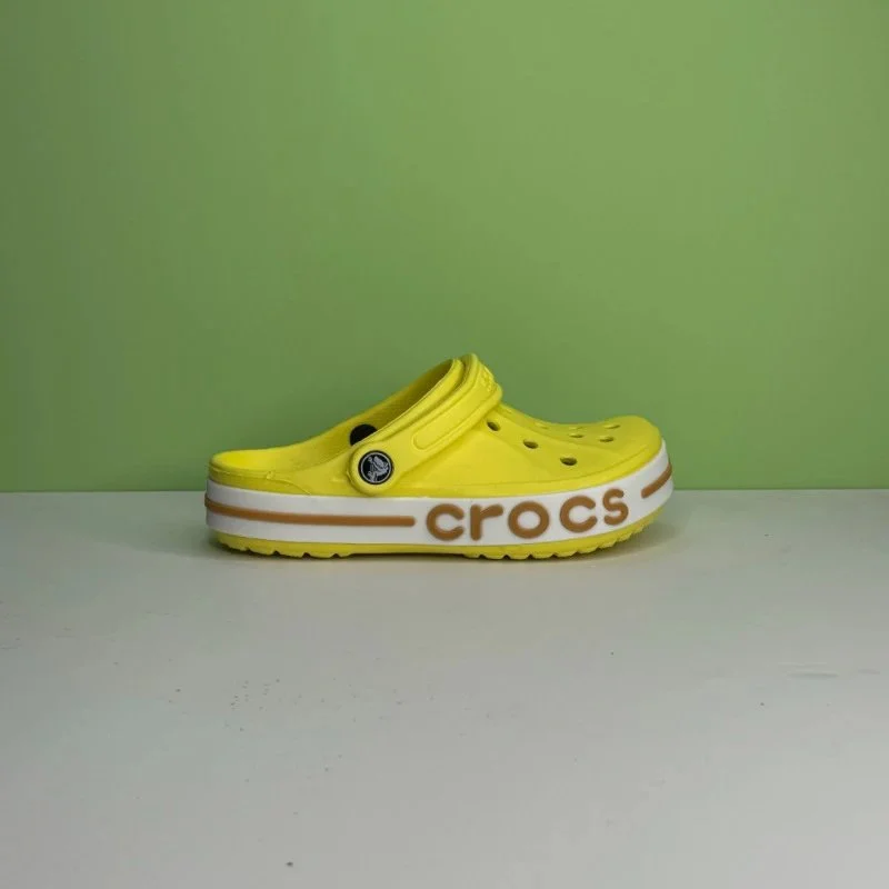 Crocs Crocs Classic Clog Beaya Yellow Orange Sandals Orange - 1