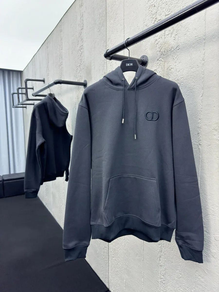 Dior Dior CD Logo Black Hoodie Black