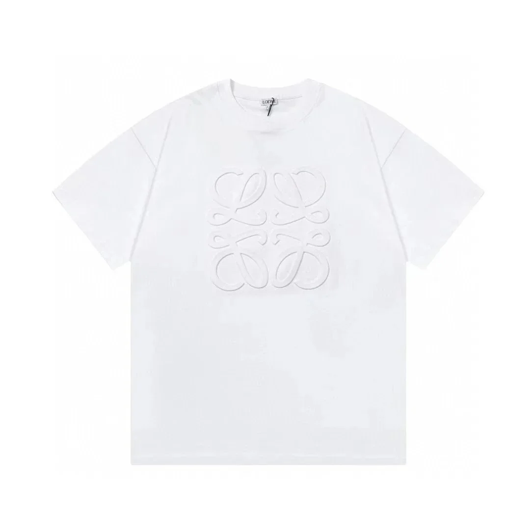 Loewe Loewe Anagram White T-Shirt White - 1