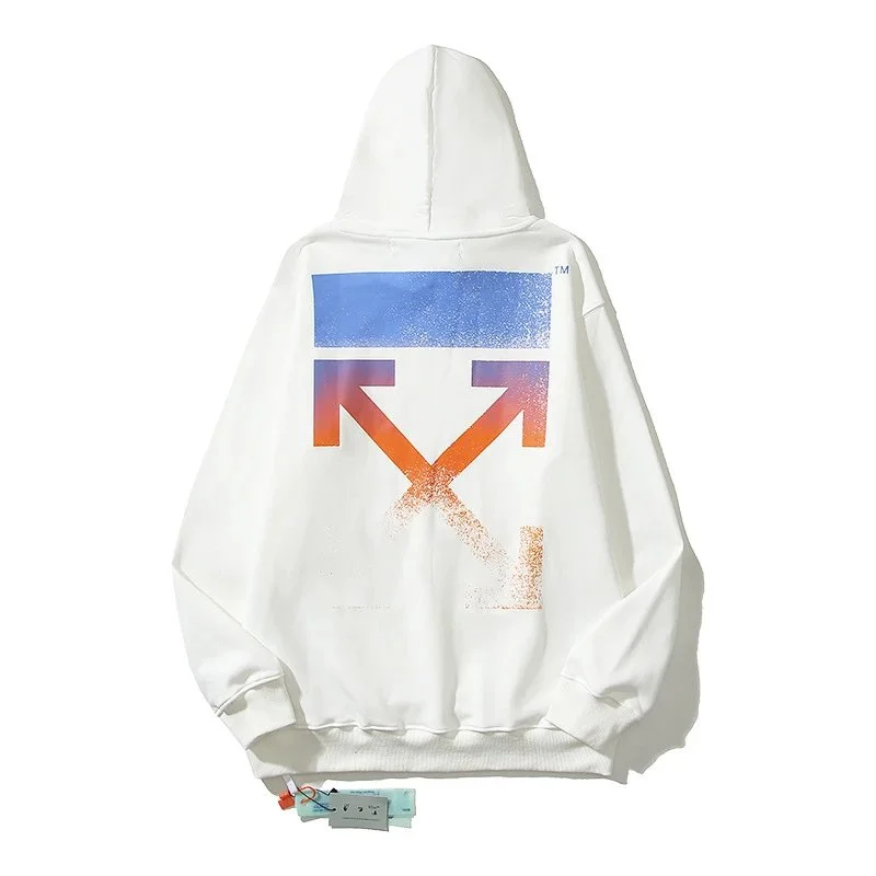 Off-White Off-White OW100 Diagonal White Hoodie White - 1