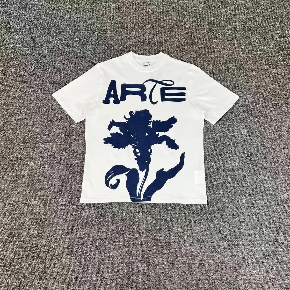 Other ART-211 White ARTE T-Shirt with Floral Print White - 1