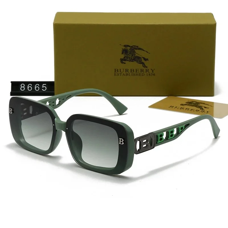 Burberry Square Gradient Sunglasses Green