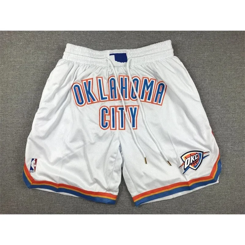 Other Oklahoma City NBA Shorts White White - 1
