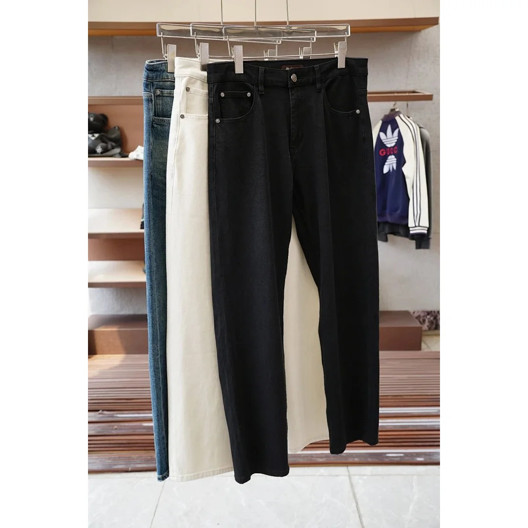 Other Unisex 41 Model Black Denim Jeans Black - 1