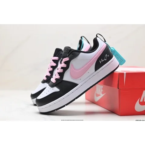 Nike Nike Court Vision 07 Black/Pink Sneakers Multicolor