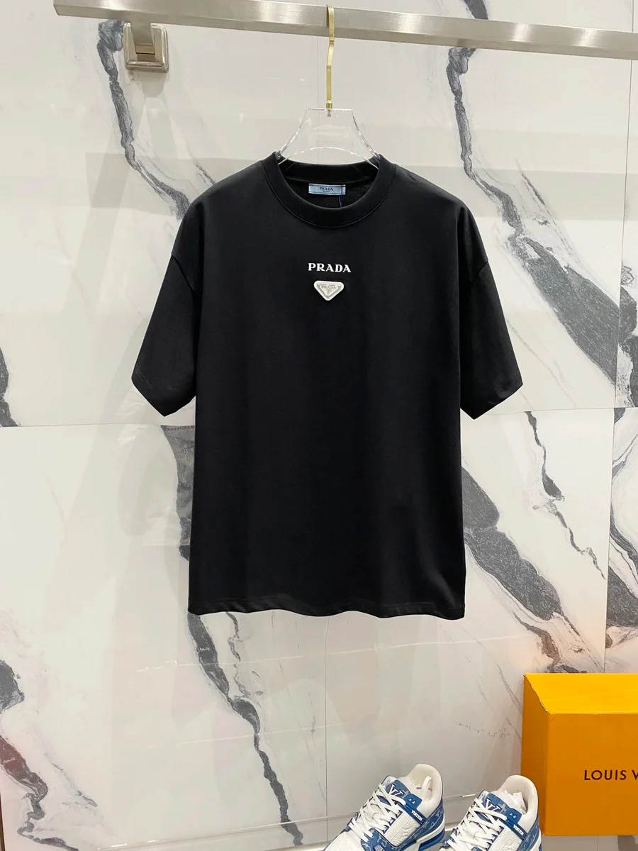 Prada Prada Logo T-Shirt Black Black