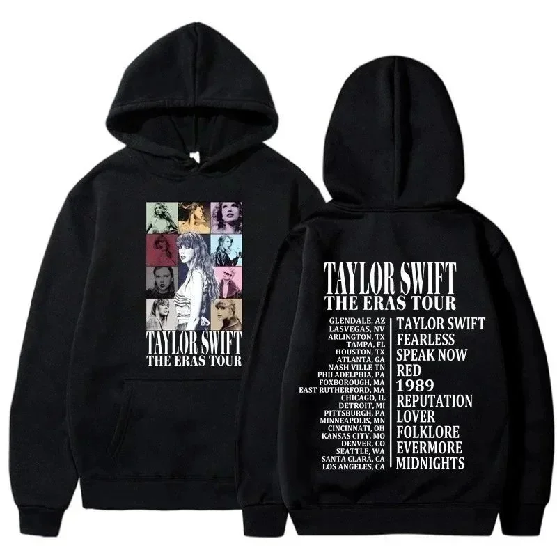 Other Taylor Swift The Eras Tour Black Hoodie ALBB-001 Black - 1